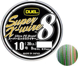 Νημα Duel Super X-wire 8 300m Multicolor 0.30mm...