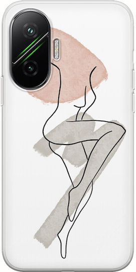 Lady Xiaomi Poco F7 5g Flexible TPU Transparent Silicone
