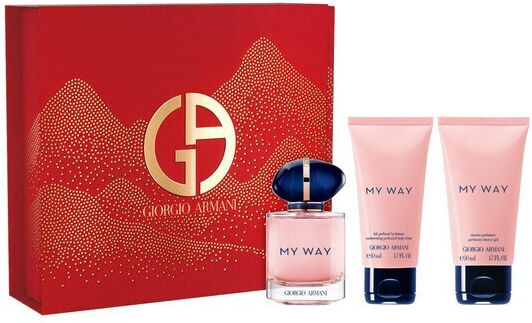 Giorgio Armani My Way Set pentru femei cu Loțiune de corp 3buc