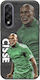 Football Legends Djibril Cisse OnePlus Nord 5 5G Черен TPU Силиконов Калъф