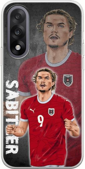 Euro 2024 Marcel Sabitzer OnePlus Nord 5 5G Гъвкав TPU Прозрачен Силикон