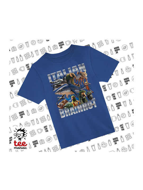 Koupakoupa Kinderoberteile T-Shirt Blau Italian...