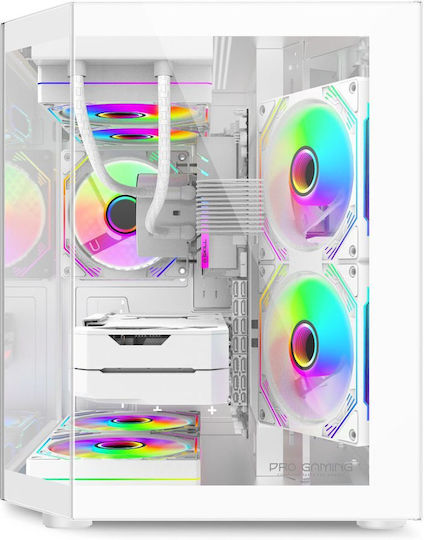 ProGaming Alma White Desktop PC (i7-9700/32GB DDR4/1TB SSD/Radeon RX Vega 56/Windows 11 Home)