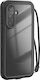 Redpepper Wasserdichte Handyhülle Samsung Galaxy A56 Ip68 Stoßfest Integriertes Lanyard Schwarz