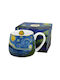 Becher aus Porzellan Schwarz 430ml