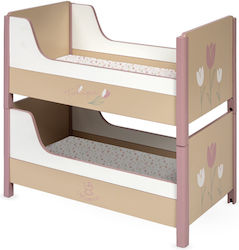 De Cuevas Babypuppen Kojenbett 2-in-1 Tulipe