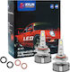 Lamps Car HB3 Canbus LED 6500K Cold White 12-24V / 12V / 24V 90W 1pcs