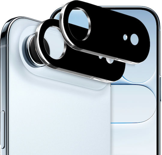 2x Erbord Glass Camera Protector for iPhone 17 Air Black