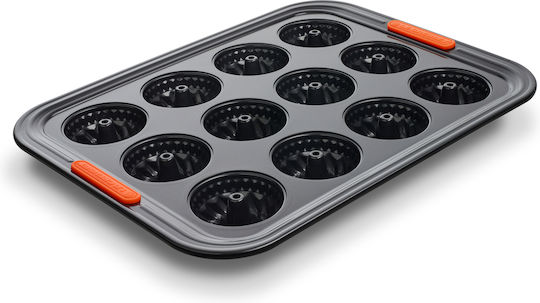 Le Creuset Φόρμα Ζαχαροπλαστικής για Cupcakes/Muffins από Σιλικόνη 40x30x3.8εκ.