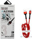 USB-A to Lightning Cable Κόκκινο 3m CA-8572-R