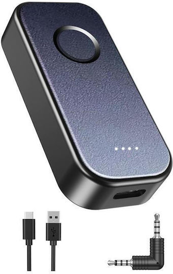 Δέκτης Πομπός Bluetooth 5.4 2 1 Aux Bluetooth Αυτοκινήτου Ένδειξη Στάθμης Μπαταρίας Στυλ Αγκώνας