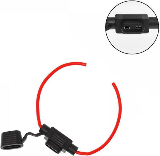 Suport Auto pentru Siguranțe Impermeabil Ip65 Standard 20mm 30cm 1.5mm Xm-w12439-2