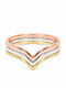 Lunaorocreations Women's Chevron Ring