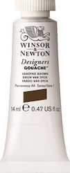 Winsor & Newton Tempera Vandyke Brown 14ml Winsor & Newton Tempera Vandyke Brown 14ml