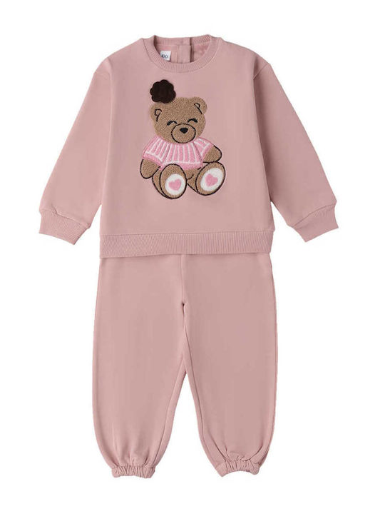 Kinder Sweatpants Set - Jogginganzug Pink