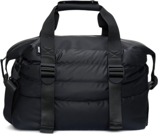 Rains Weekend Bag Small Sack Voyage Back 36lt Black made of Artificial Leather L52xW26xH27cm