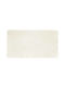 vidaXL Rug Fireplace Rectangular Leather White