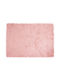 vidaXL Rug Fireplace Rectangular Leather Pink