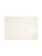 vidaXL Rug Fireplace Rectangular Leather White