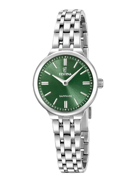 Festina Women's Watch with Silver Metal Bracelet