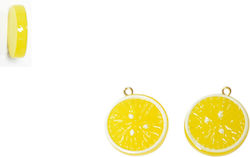 Acryl Lemon 25mm Anhänger 0518067 10 Stück Acryl Lemon 25mm Anhänger 0518067 10 Stück