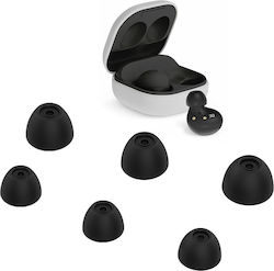 Καλύμματα Σιλικόνης σε Μαύρο χρώμα για Galaxy Buds2