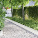 vidaXL Metal Garden Border in White Color 1.03m...