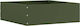 vidaXL Metal Garden Border in Green Color 40x40cm