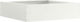 vidaXL Metal Garden Border in White Color 50x50cm