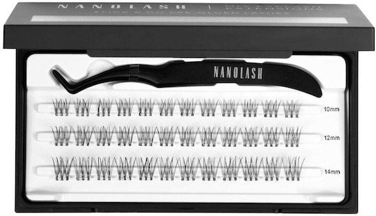 Nanolash Diy Wimpern Erweiterungen Stick & Go Künstliche Wimpern Cluster Applikator Innocent 36 Stück