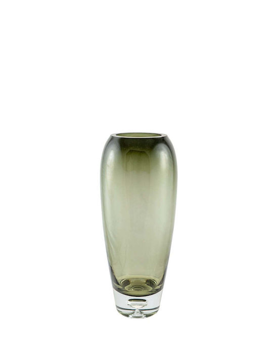 Zen Collection Decorative Vase Gray 12x12x28.7cm