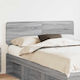 vidaXL Wooden Gray Bed Headboard Somoma
