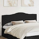 vidaXL Wooden Bed Headboard Black Oak 183x100cm