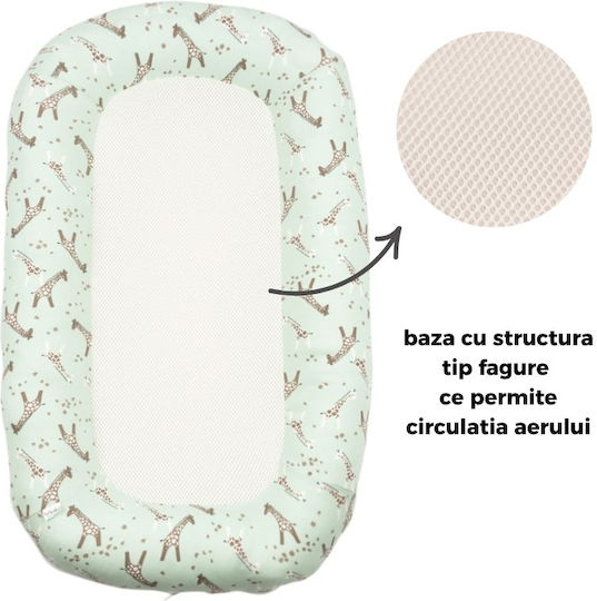 Kidizi Baby Nest Memory Foam Green