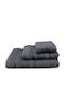Olia Home Facecloth 50x90cm Gray Weight 550gr/m²