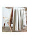 S-f Paddou Fleece Blanket Sofa 125x150cm Natural