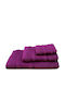 Olia Home Bath Towel 70x140cm Purple Weight 550gr/m²