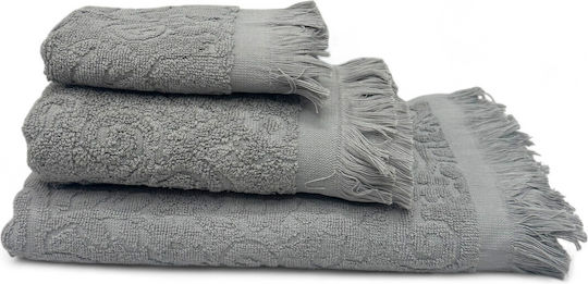 Olia Home Хавлиена кърпа за тяло 70x140см. Gray Тегло 500гр/кв.м