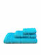 Olia Home Bath Towel Set 3pcs Turquoise Weight 550gr/m²