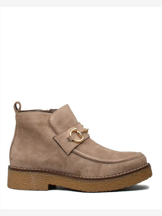Adam's Shoes Women's Ankle Boots Brown