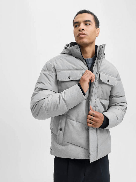 Jack & Jones Jacke Puffer Grey