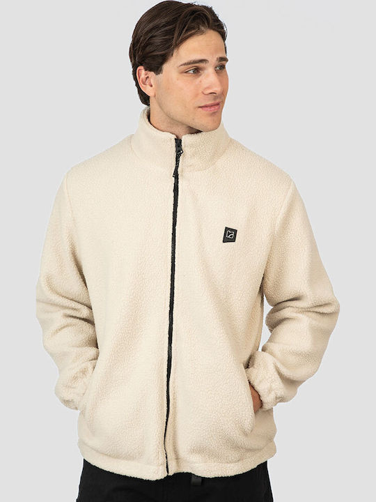 Men's Fleece Jacket White
