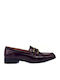 Women's Loafers in Burgundy Color