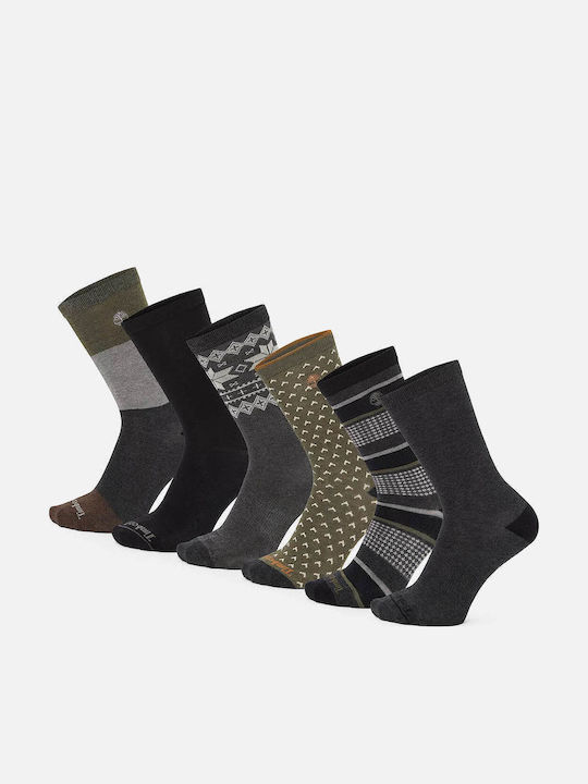 Timberland Herren Socken Grey 6Pack
