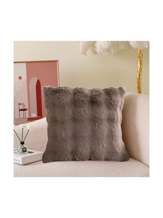 SpitiBazaar Față De Pernă Din Blană Moka 40x40cm