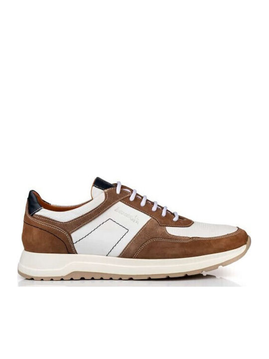 Men's Leather Casual Shoes White