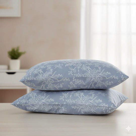 Olia Home Σετ Dusty Blue 52x72cm P1850030 Olia Home Σετ Dusty Blue 52x72cm P1850030