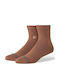 Stance Athletic Socks Brown 1 Pair
