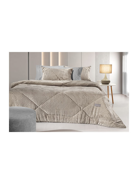 Guy Laroche Duvet Cover Queen 220x240cm York Natural 1111086225033 530 GSMGsm