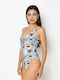 One-Piece Swimsuit Turquoise